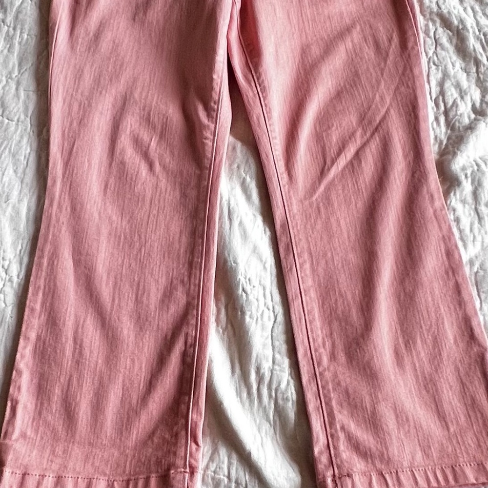 Code Bleu Wide Band Crop Pants size 6 - Picture 2 of 7